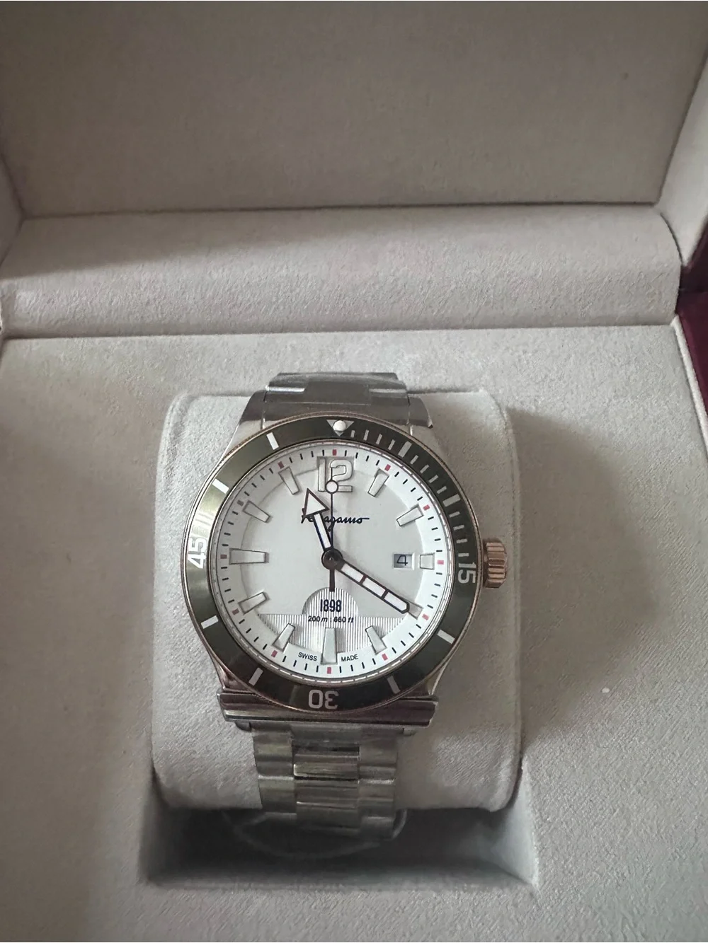 New Ferragamo watch